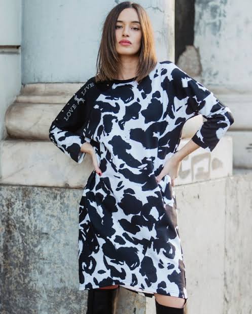 VESTIDO COW COUTURE - SPECIAL