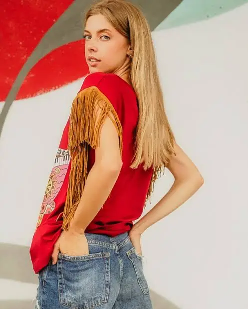 Alternative view of TOP BOHEME STYLE FLECOS – ULTIMAS UNIDADES