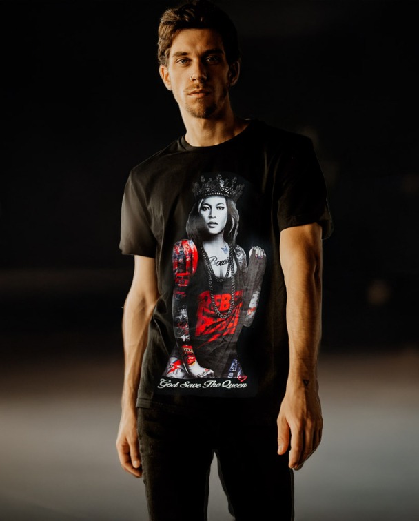 Alternative view of CAMISETA UNISEX KATE LOVE NEGRA  - SPECIAL
