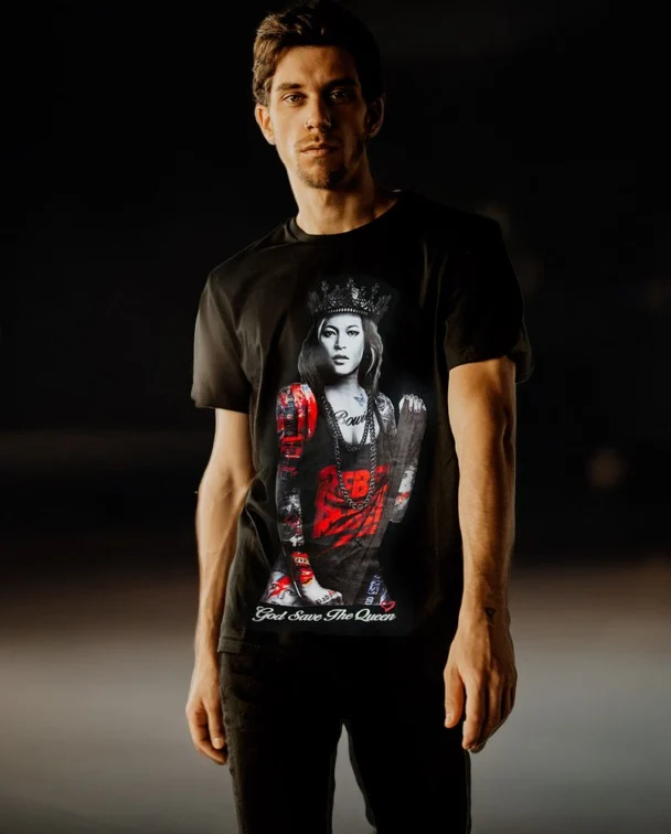 Alternative view of CAMISETA UNISEX KATE LOVE NEGRA  - SPECIAL