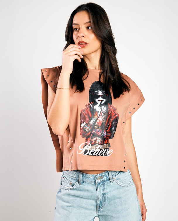 TOP COMBINADO TACHAS BELIEVE - SPECIAL