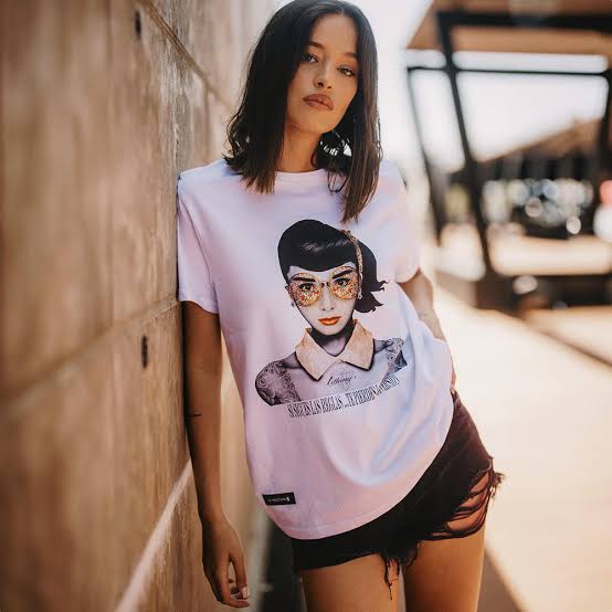 Alternative view of CAMISETA AUDREY DIAMONDS COLORS - SPECIAL