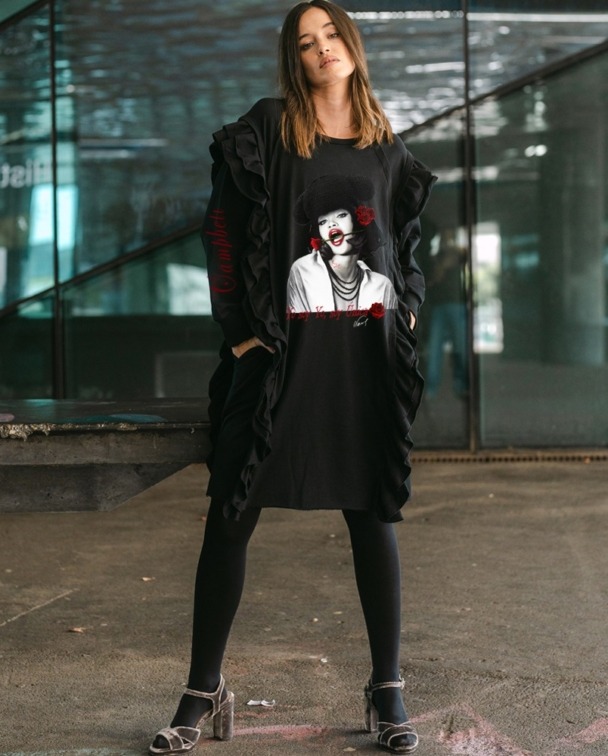 Alternative view of VESTIDO VOLANTES SPANISH GIRL - SPECIAL