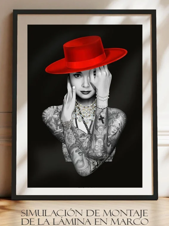 Alternative view of LAMINA AUDREY HEPBURN