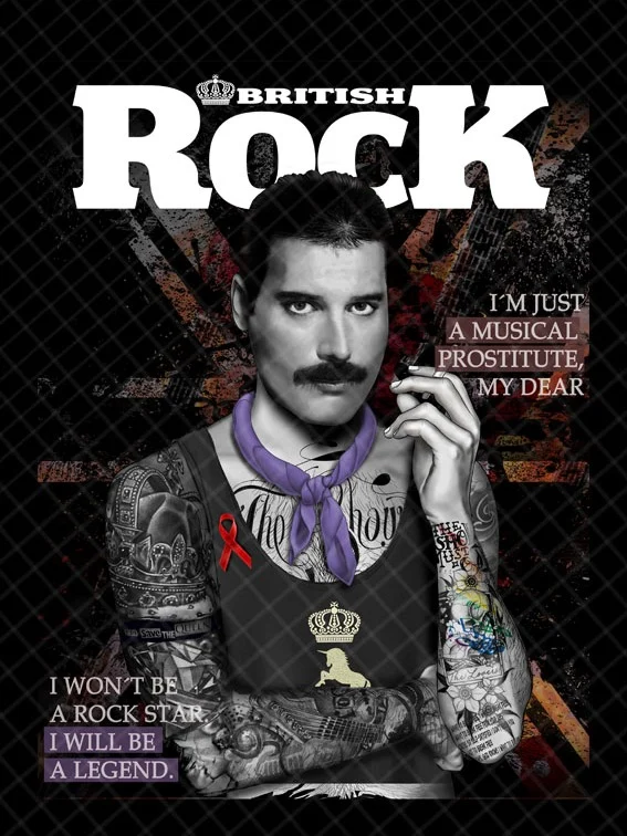 LAMINA FREDDIE MERCURY - Imagen 3