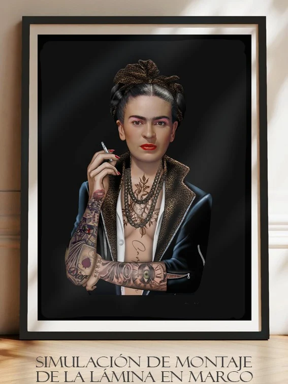 LAMINA FRIDA KAHLO - Imagen 3