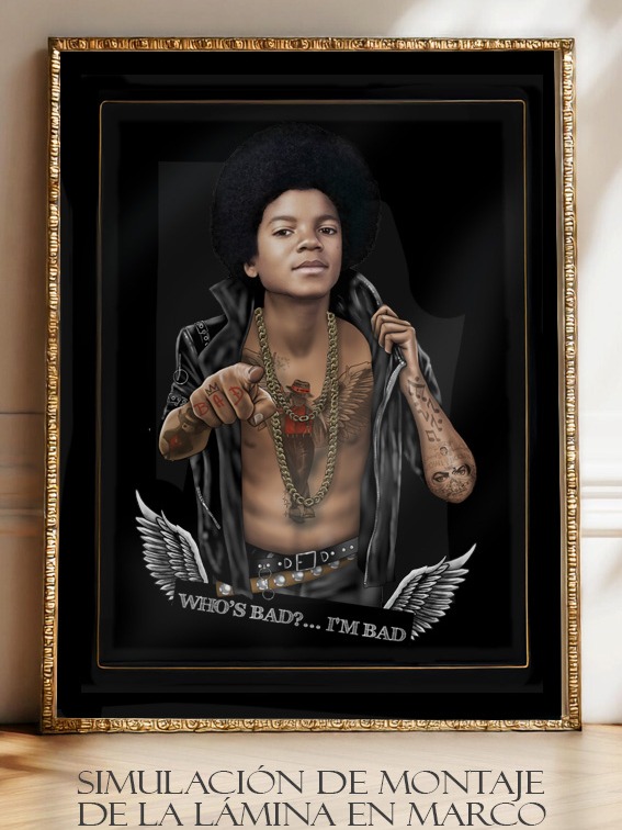 Alternative view of LAMINA MICHAEL JACKSON
