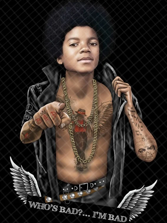 LAMINA MICHAEL JACKSON - Imagen 3