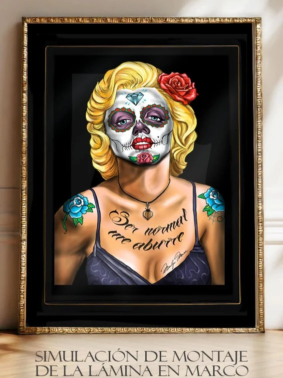 Alternative view of LAMINA MARILYN MEXICAN