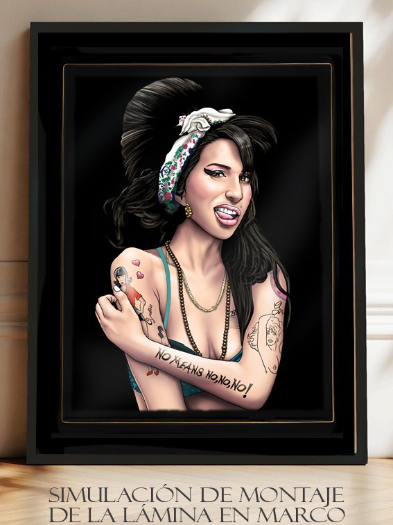 LAMINA AMY WHINEHOUSE
