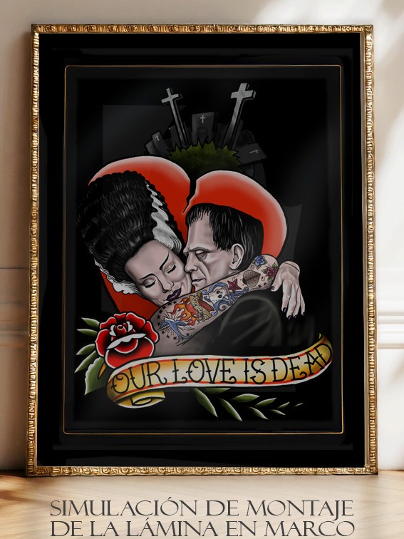 Alternative view of LAMINA OUR LOVE IS DEAD