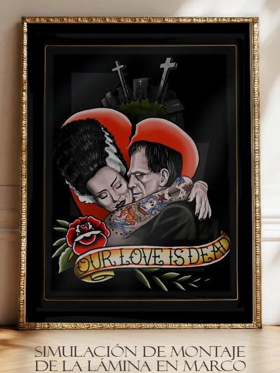 Alternative view of LAMINA OUR LOVE IS DEAD