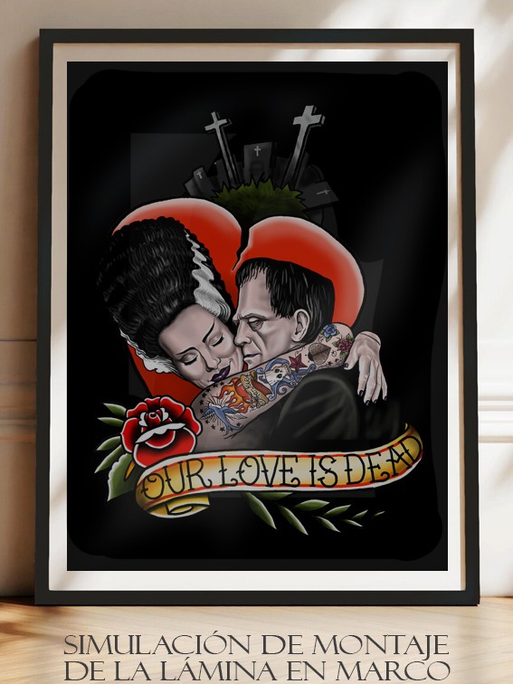LAMINA OUR LOVE IS DEAD