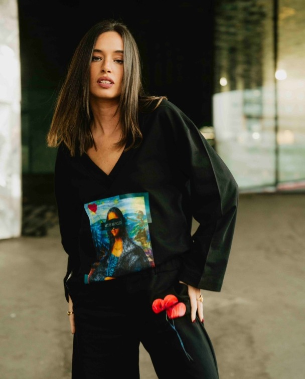 SUDADERA ART IS RECYCLED - SPECIAL