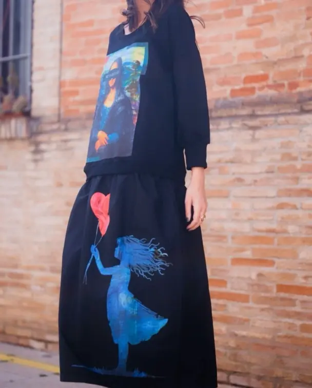 VESTIDO ART IS RECYCLED - SPECIAL
