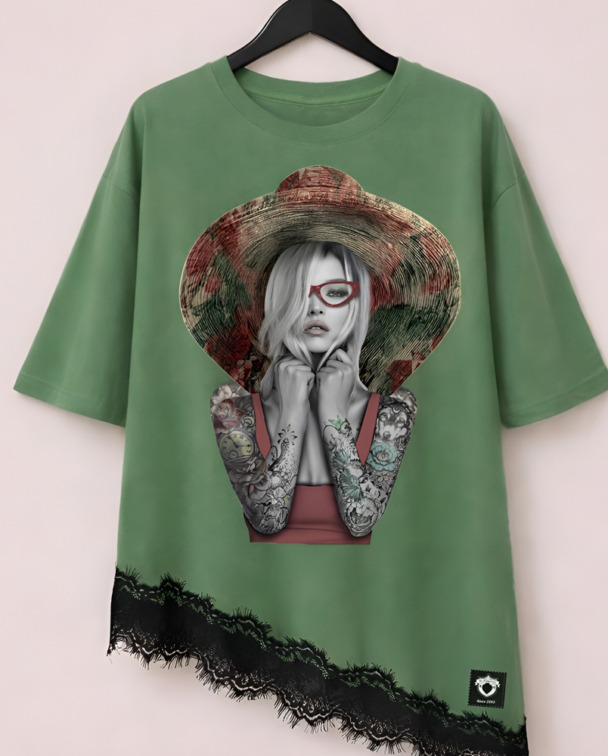 ULTIMAS UNIDADES - CAMISETA COMBINADA BLOOM