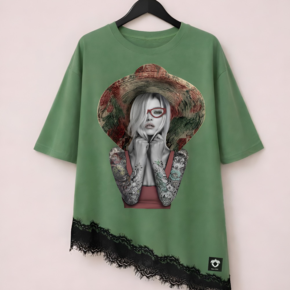 ULTIMAS UNIDADES - CAMISETA COMBINADA BLOOM