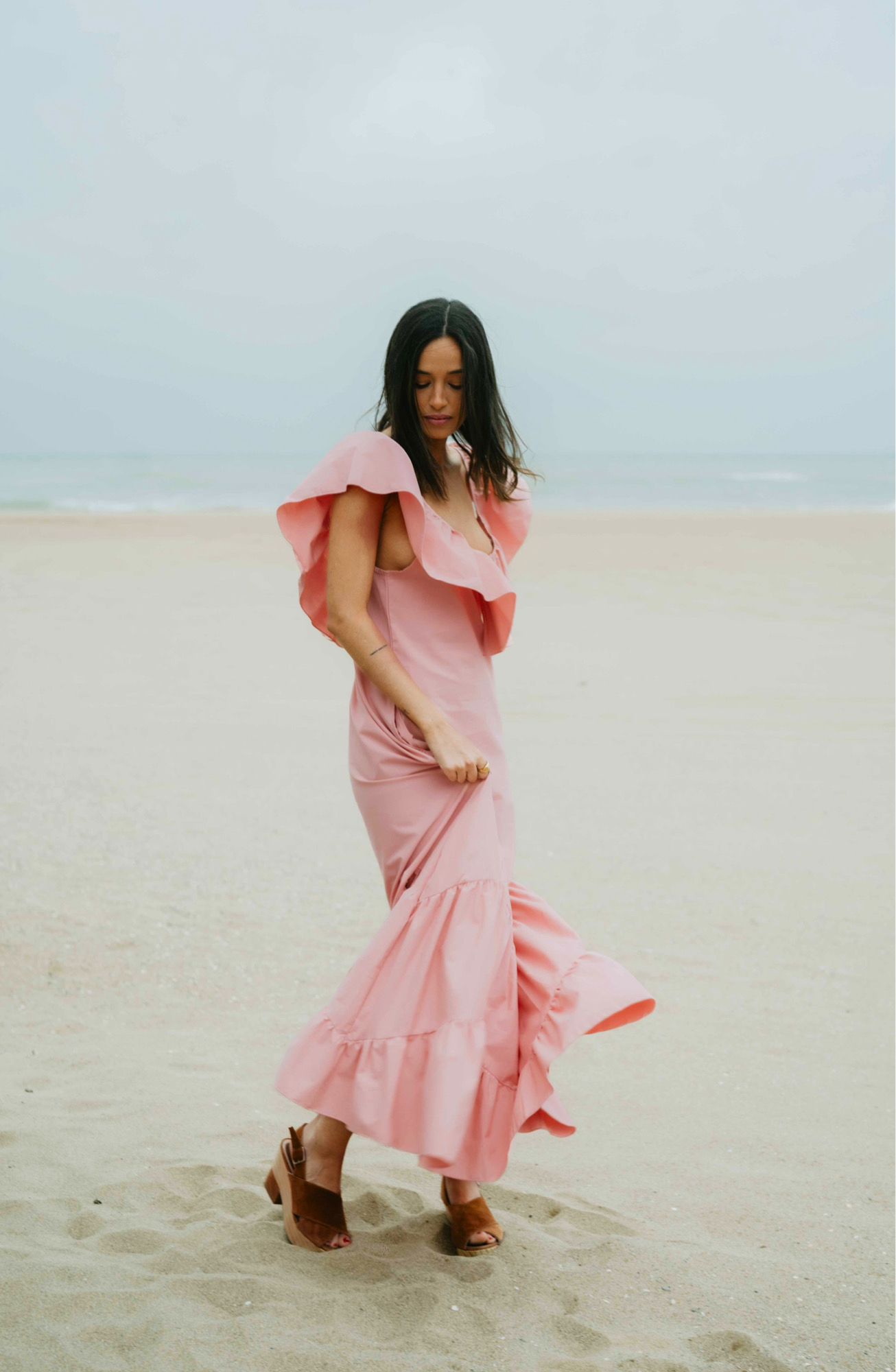 VESTIDO AMALFI COAST NUDE PINK - SPECIAL - Imagen 6
