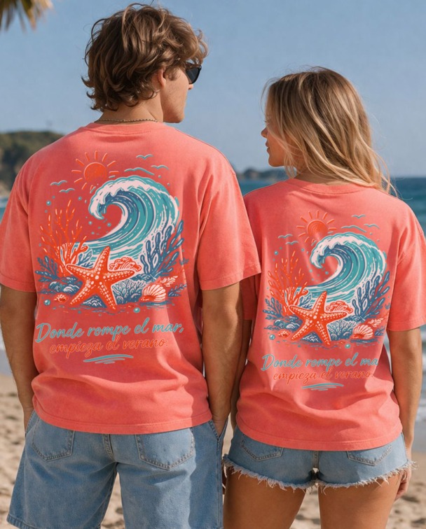 CAMISETA UNISEX NORTE Y SAL – PREVENTA