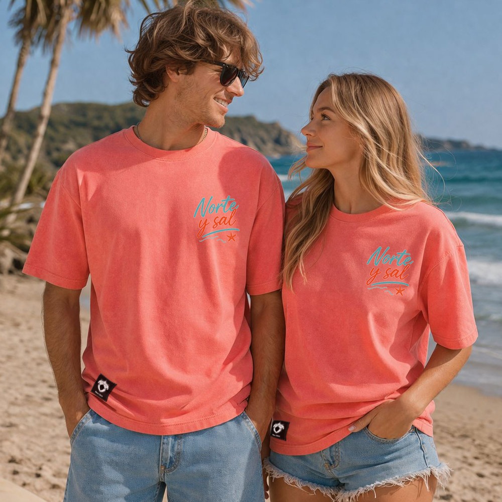 CAMISETA UNISEX NORTE Y SAL – YA DISPONIBLE - Imagen 2