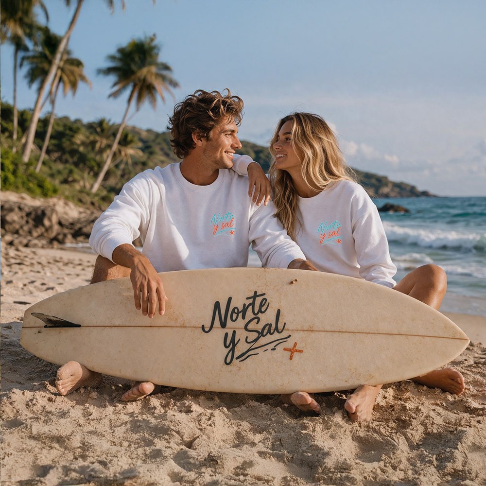 SUDADERA UNISEX NORTE Y SAL BLANCA – YA DISPONIBLE - Imagen 8
