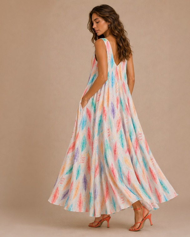 Alternative view of VESTIDO DREAM FEATHERS