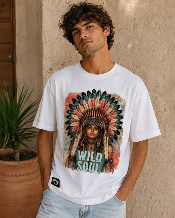 Alternative view of CAMISETA UNISEX WILD SOUL - YA DISPONIBLE