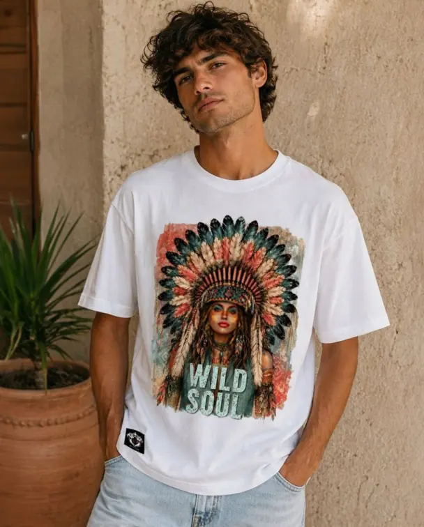 Alternative view of CAMISETA UNISEX WILD SOUL - SPECIAL
