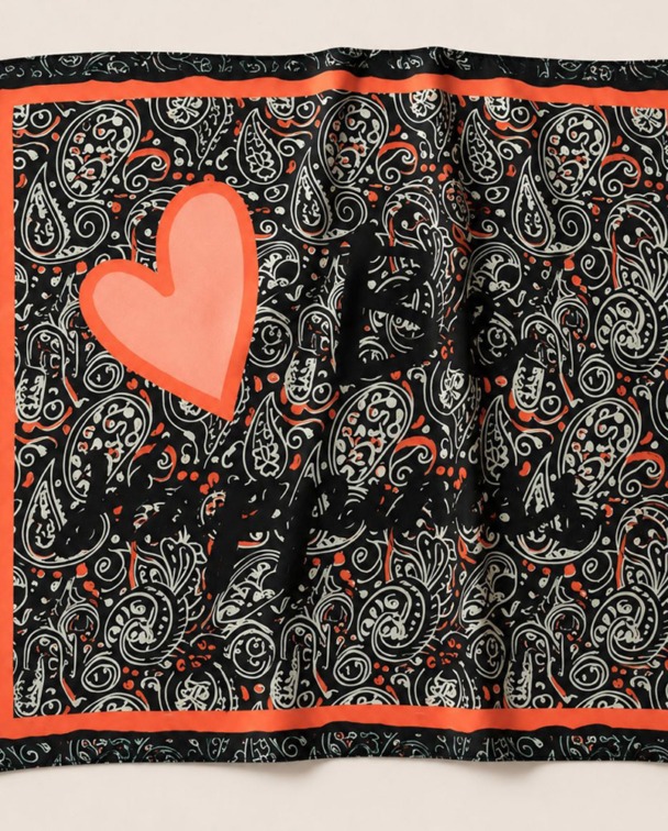 PAÑUELO WILD SOUL CORAL