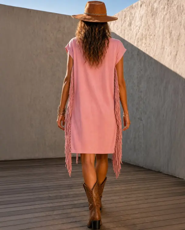 Alternative view of VESTIDO FLECOS WILD SOUL - SPECIAL