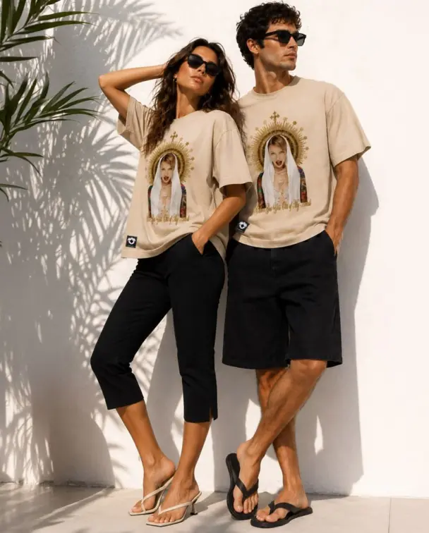 CAMISETA UNISEX HOLY REBEL – ULTIMAS UNIDADES - Imagen 4
