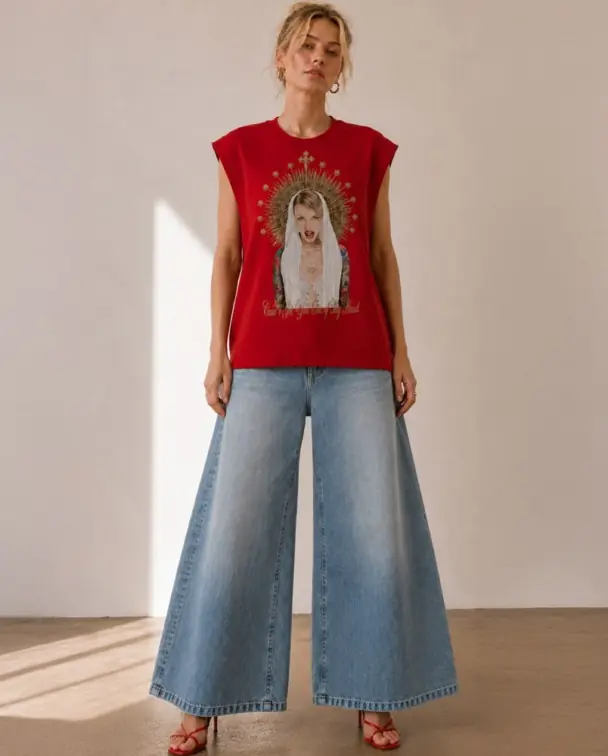 SUDADERA FLECOS HOLY REBEL – ULTIMAS UNIDADES - Imagen 3