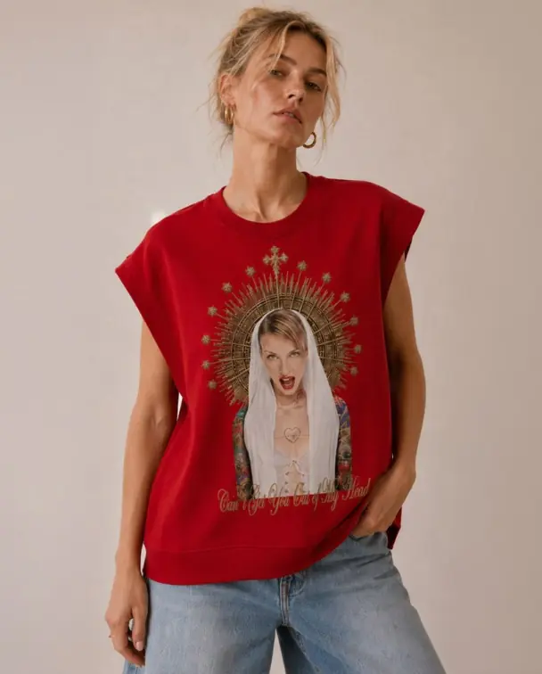 SUDADERA FLECOS HOLY REBEL – ULTIMAS UNIDADES - Imagen 6