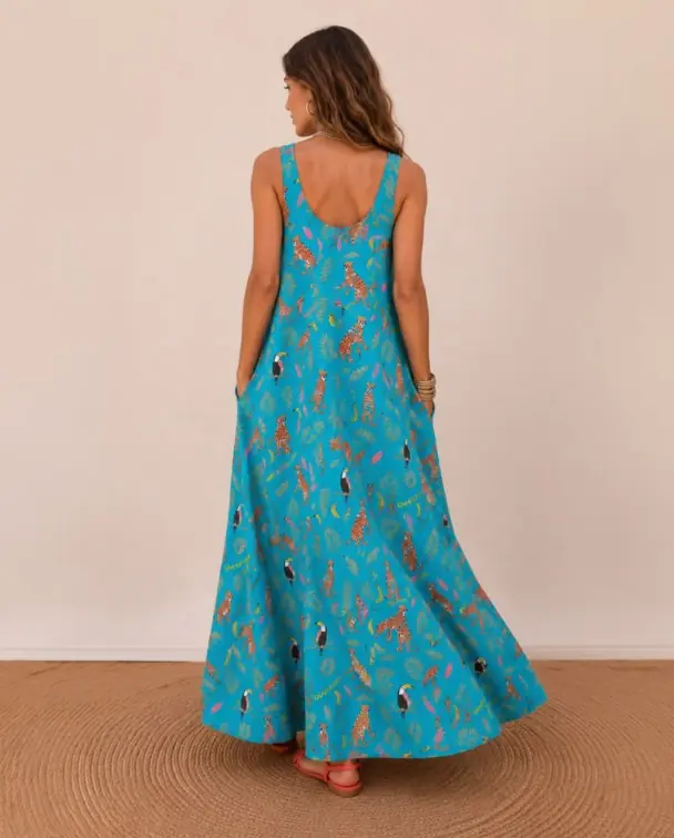 VESTIDO WILD OASIS - ULTIMAS UNIDADES - Imagen 2