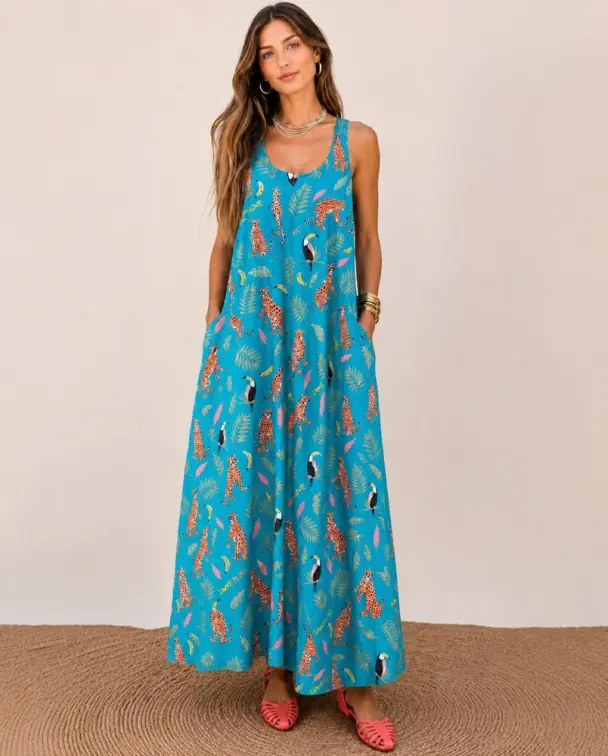 VESTIDO WILD OASIS - ULTIMAS UNIDADES - Imagen 3