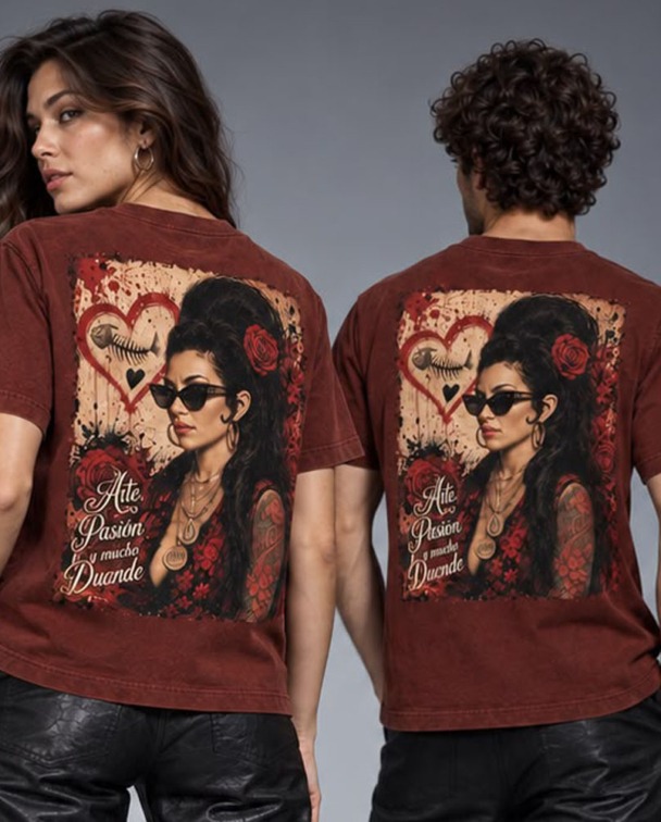 CAMISETA UNISEX ARTE PASION Y DUENDE - PREVENTA