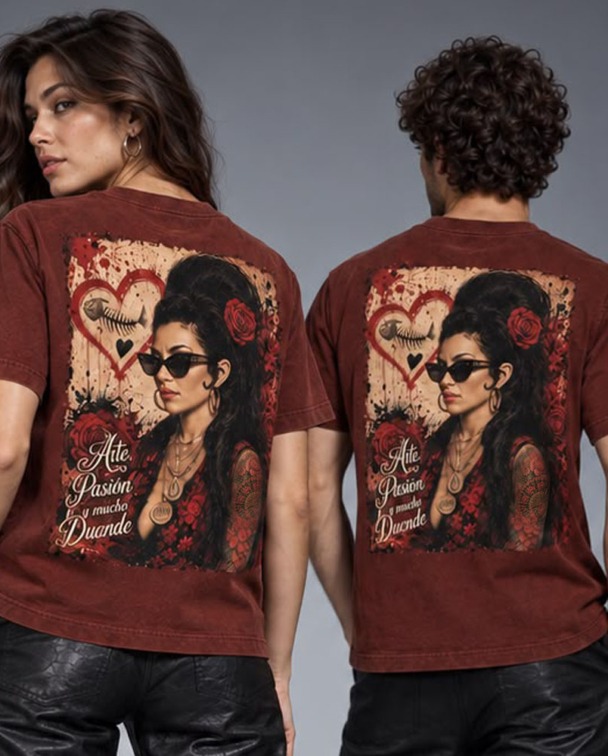 CAMISETA UNISEX ARTE PASION Y DUENDE - PREVENTA
