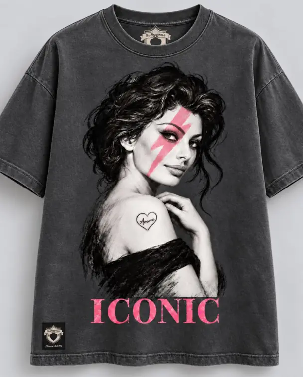 CAMISETA UNISEX FADE OUT SOPHIA AMORE - PREVENTA