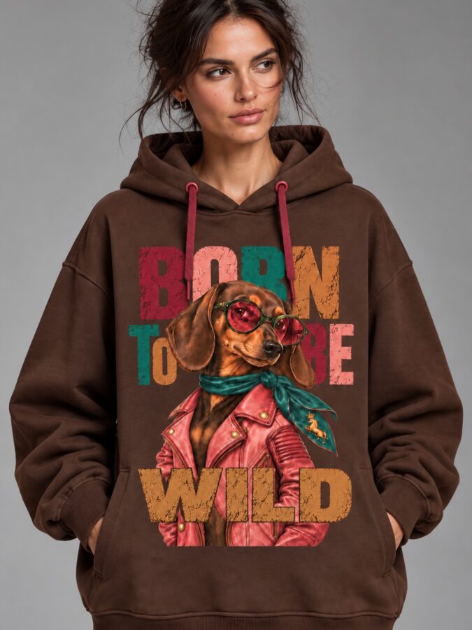 LOVE & LIVE · WILD ONES Sudadera Rock Star Teckel 🤎 No te quedes sin la tuya realiza…